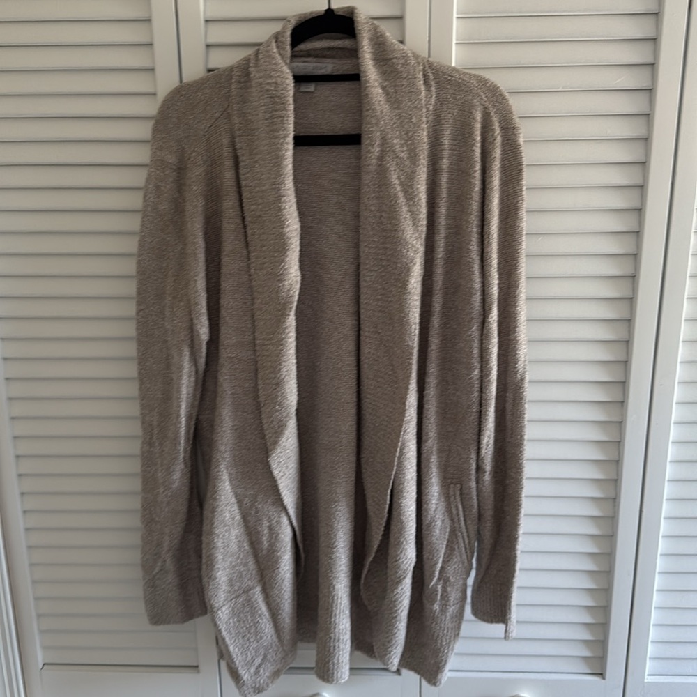 Barefoot dreams cozy chic sweater NWOT